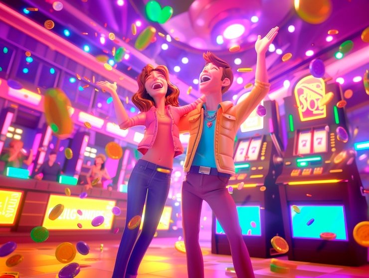 qqbet77 live casino studio with multi-camera setup and professional croupiers streaming to players